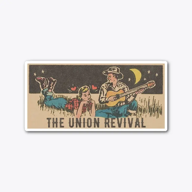 Vintage art Union Sticker