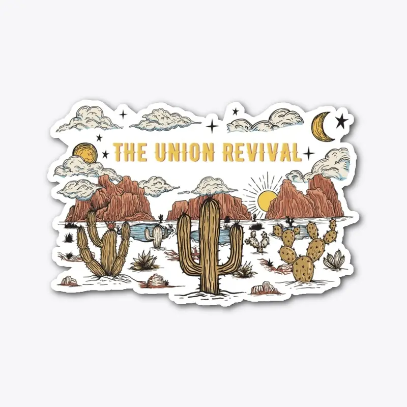 The Wild West - Original Artist Sticker